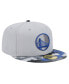 Men's Gray Golden State Warriors Active Color Camo Visor 59fifty Fitted Hat