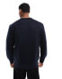 Tommy Hilfiger Fleece Crew Neck Sweatshirt in Dark Blue