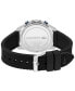 Фото #2 товара Часы и аксессуары Lacoste мужские Neoheritage чёрного цвета c силиконовым ремешком 42 мм