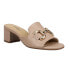 Фото #2 товара VANELi Oksana Block Heels Womens Beige Dress Sandals OKSANA-312633