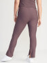 Extra High-Waisted PowerSoft Ribbed Flare Leggings