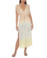 ფოტო #1 პროდუქტის Women's Ombré Tie-Waist Maxi Dress Cover-Up