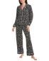 Фото #1 товара Room Service 2Pc Top & Pant Pajama Set Women's