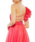 ფოტო #2 პროდუქტის Women's Ieena Ruffled One Shoulder Tiered Gown