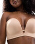 Фото #3 товара Lindex padded multifunction deep plunge push up bra in beige