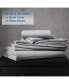 Фото #5 товара Super Soft Prewashed 3 Piece Duvet Cover Set - Zipper Closure (comforter not included)