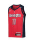 ფოტო #2 პროდუქტის Big Boys Elena Delle Donne Red Washington Mystics 2021 Player Jersey - Explorer Edition