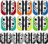 Фото #5 товара Аксессуары для приставок Lizard Skins Наклейки на контроллеры Switch Joy-Con Neon