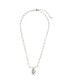 Фото #2 товара Sterling Forever silver-Tone or Gold-Tone Cultured Shell Pearls With Shell Pendant Chérie Necklace