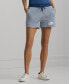 Фото #1 товара Women's Striped French Terry Shorts