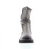 Фото #3 товара A.S.98 Hersh A82206-301 Womens Gray Leather Zipper Casual Dress Boots 11