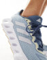 adidas Running Switch Run trainers in pale blue and white