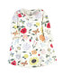 Infant Girl Organic Cotton Long-Sleeve Dresses 2pk, Flutter Garden