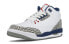Фото #3 товара Jordan Air Jordan 3 Retro True Blue 高帮 复古篮球鞋 GS 蓝色 / Кроссовки Jordan Air Jordan 854261-106