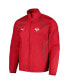 ფოტო #2 პროდუქტის Men's Red Serbia National Team 2024 Pre-Match Full-Zip Hoodie Jacket