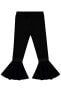 Леггинсы Civil Girls Black Frill Hem 6-9 Yrs