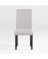 Фото #1 товара Upholstered Linen Fabric Dining Chair