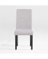 Upholstered Linen Fabric Dining Chair