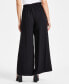 ფოტო #3 პროდუქტის Petite Pull-On Wide-Leg Pants, Created for Macy's