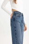 90's Wide Leg Bilek Boy Jean Pantolon