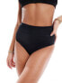 Фото #1 товара ASOS DESIGN Maya mix and match deep band high waist bikini bottom in black