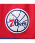 ფოტო #5 პროდუქტის Men's Red Philadelphia 76ers 2002-03 Hardwood Classics Swingman Shorts