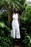 Фото #1 товара Платье миди с горловиной халтер ZARA