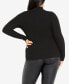 Фото #2 товара Plus Size Sina High Neck Sweater