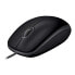 Фото #3 товара Logitech M110 Silent - Ambidextrous - Optical - USB Type-A - 1000 DPI - Black - Бесшумная оптическая мышь