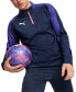 Фото #1 товара Men's Individual Liga Quarter-Zip Jacket