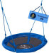 Hudora 72126 Nest Swing, 90 cm, Blue Garden Swing, Maximum Load 100 kg
