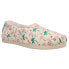 Фото #2 товара TOMS Alpargata Cozy Holiday Flamingos Graphic Slip On Womens Beige Flats Casual