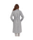 ფოტო #5 პროდუქტის Women's Clara Double Breasted Belted Coat