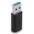 Фото #1 товара Lindy 41904 - USB 3.2 Type A - USB 3.2 Type C - Black