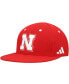 Фото #1 товара Men's Scarlet Nebraska Huskers On-Field Baseball Fitted Hat