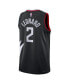 Men's Kawhi Leonard Black LA Clippers Statement Edition Swingman Jersey