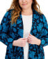 Фото #3 товара Plus Size Open-Front Cardigan, Created for Macy's