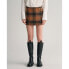 Фото #1 товара GANT Checked Wool Short Skirt