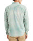 Men's Classic-Fit Stretch Button-Down Check Shirt