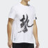 Фото #5 товара adidas 运动型格圆领短袖T恤 男款 白色 / Футболка Adidas T featured_tops -