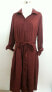 Фото #2 товара Charter Club Women's Fit Flare Button Front Dress Cranberry 16