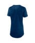 Women's Deep Sea Blue Seattle Kraken Authentic Pro Rink Raglan Tech T-shirt