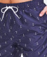 ფოტო #4 პროდუქტის Men's Quick-Dry Anchor-Print 8" Swim Trunks