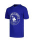 Big Boys Royal, White Los Angeles Dodgers T-shirt Combo Set