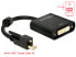Фото #1 товара Delock 62639 - 0.25 m - Mini DisplayPort - DVI-I - Male - Female - Gold