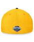 ფოტო #4 პროდუქტის Men's Gold, Navy Nashville Predators Fundamental 2-Tone Flex Hat