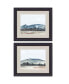 Фото #1 товара Paragon Farmhouse View Framed Wall Art Set of 2, 27" x 31"