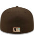 Фото #4 товара Men's Brown and Mint Detroit Tigers Walnut Mint 59FIFTY Fitted Hat