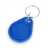 RFID keychain S303B-BE - 13,56MHz - compatible with MF 1kB - blue - 10pcs