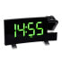 TFA 60.5015.04 - Quartz alarm clock - Black - Plastic - FM - 76 - 108 MHz - Buttons